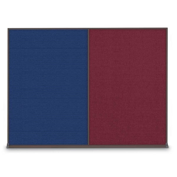 Double Door Radius Plus Corkboard, 60"X